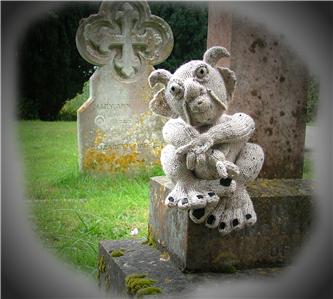 Gargoyle toy knitting pattern Percy Pendragon