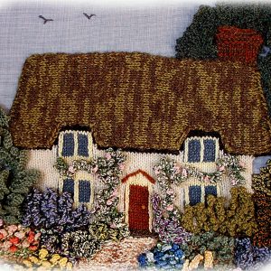 COTTAGE GARDEN knitting pattern Flowers and Plants