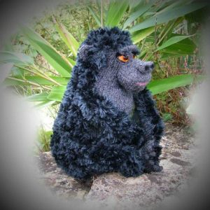 MOUNTAIN GORILLA toy knitting pattern