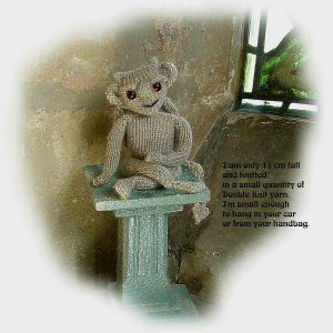 SEBASTIAN Gargoyle toy knitting pattern