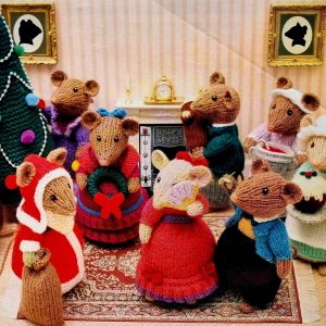 ALAN DART Dickensian Mice Christmas Party