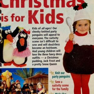 ALAN DART Nativity sewing and Party Penguins