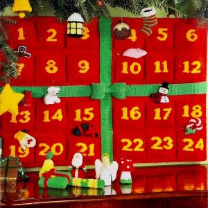 ALAN DART Advent Calendar knitting pattern