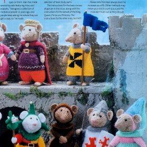 ALAN DART Tails of Yore Toy Knitting pattern Part 1 and 2