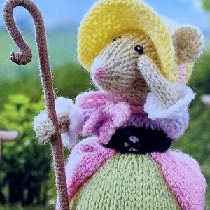 ALAN DART Nursery Rhyme Mice toy knitting pattern