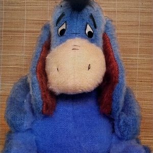 ALAN DART Eeyore toy knitting pattern