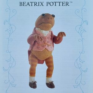 ALAN DART Beatrix Potter Jeremy Fisher toy knitting pattern