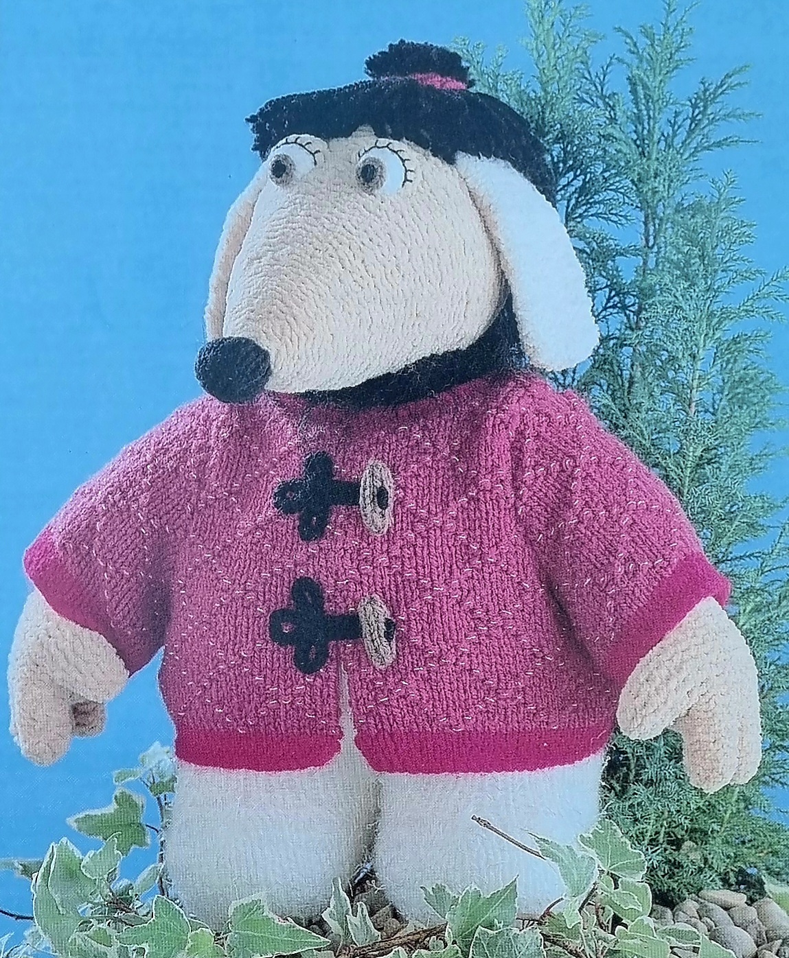 ALAN DART Wombles Shansi toy knitting pattern - Image 3