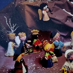 NATIVITY toy crochet pattern Mon Tricot MJ27 and MJ28