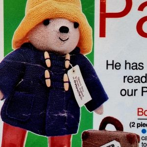 ALAN DART Paddington Bear toy knitting pattern