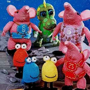 Knit your own Clangers by Sachiyo Ishi