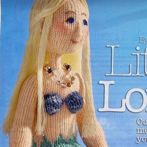 ALAN DART Mermaid toy knitting pattern