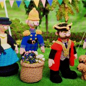 ALAN DART Camberwick Green toy knitting pattern
