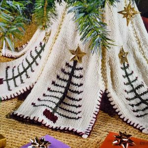 Christmas Tree Skirt knitting pattern