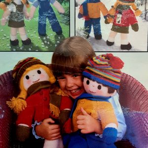 Jean Greenhowe Christmas dolls toy knitting patterns