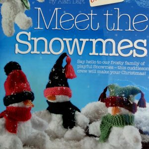 ALAN DART Snowmes toy knitting pattern