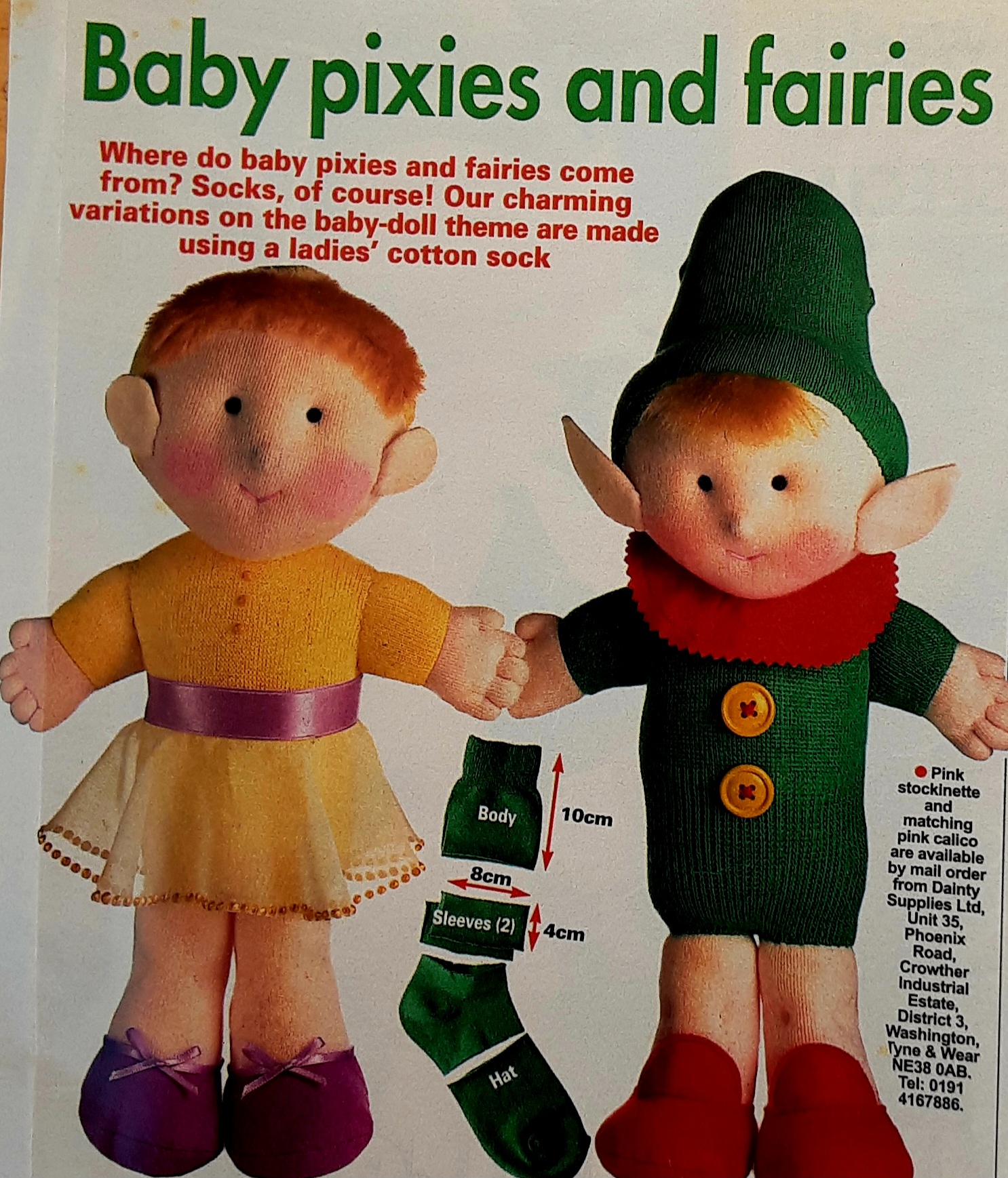 ALAN DART Dickensian Mice toy knitting pattern - Image 3