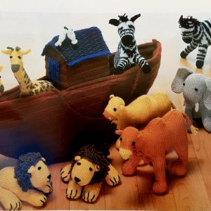 Noahs Ark toy knitting pattern
